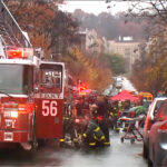 Quince heridos incluyendo dos bomberos y docenas de desplazados saldo de poderoso incendio en el Alto Manhattan