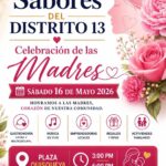 “Sabores del Distrito 13” celebración en grande a las madres con cultura, gastronomía y unión comunitaria en Plaza Quisqueya