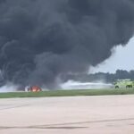 Un avión se estrella en aterrizaje de emergencia y deja dos muertos