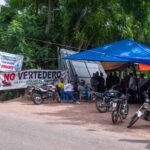 Un campamento paraliza desde hace 75 días el acceso a proyecto de planta de residuos en La Cuaba