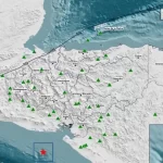 Sismo de magnitud 5.8 sacude frente a Centroamérica