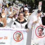 Marchan contra violencia de género en Alto Manhattan a 27 años asesinato dominicana Gladys Ricart